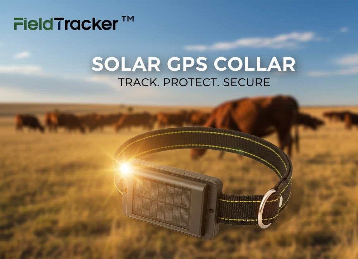 FieldTracker™ Solar GPS Smart Collar